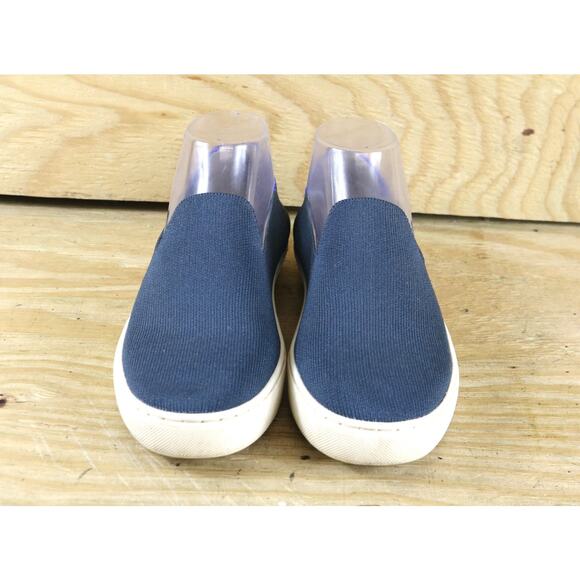 Rothy's Shoes 7 Womens Blue The Original Slip On Sneakers - Picture 2 of 5